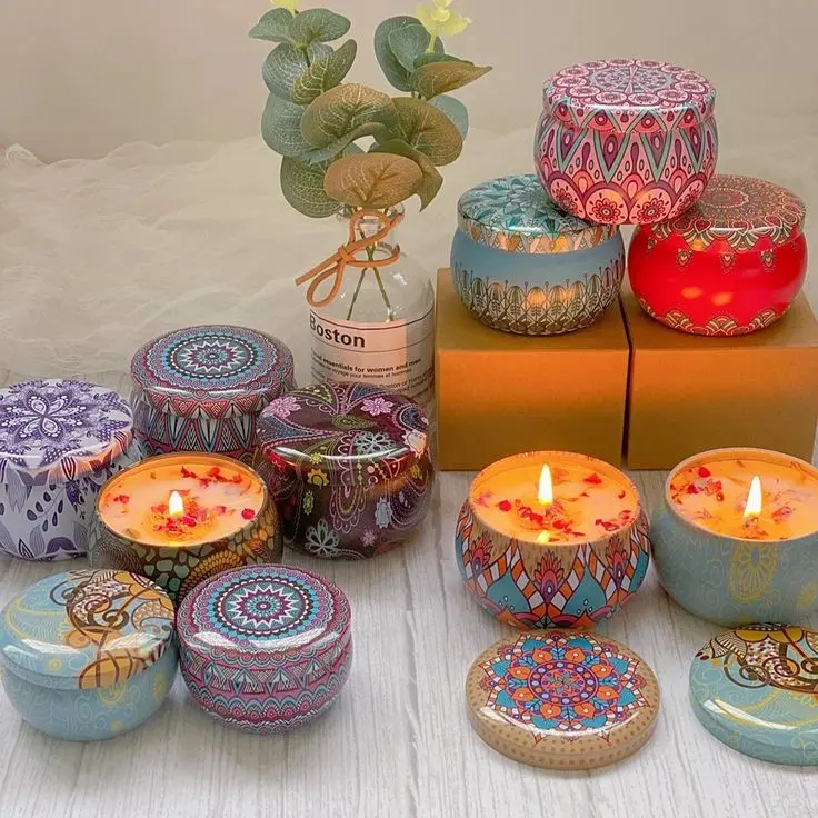 6cm Scented Tin Candle (Imported)