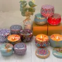 6cm Scented Tin Candle (Imported)