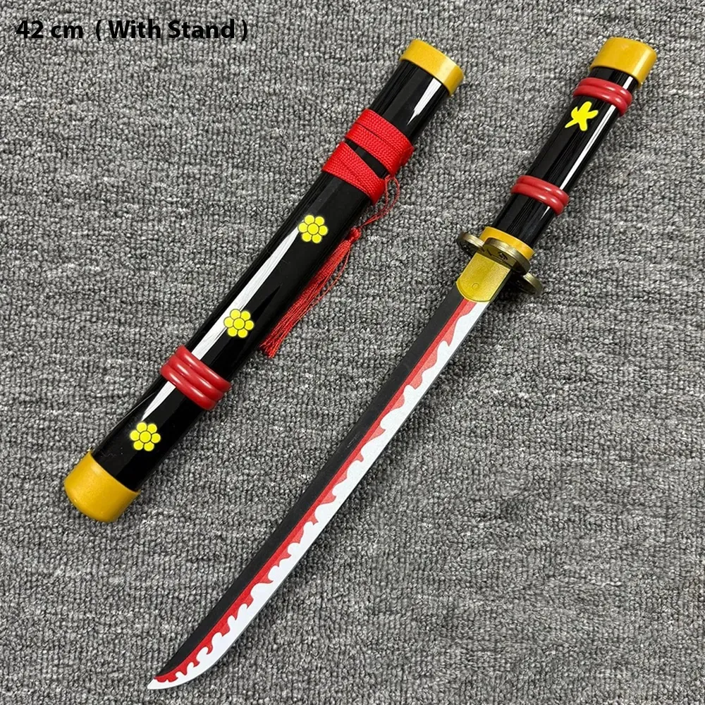 Black Enmma One Piece Wooden Katana 42cm