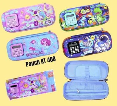 Matt Pouches with Calculator KT-400