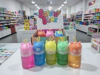 Cat Pompom Slime