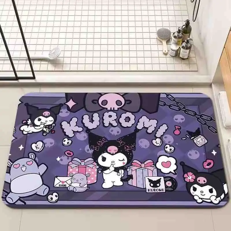 Kuromi Print Door Mat (Imported)