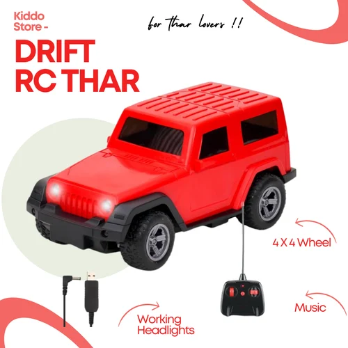 Drift RC Remote Control Thar Toy Car 