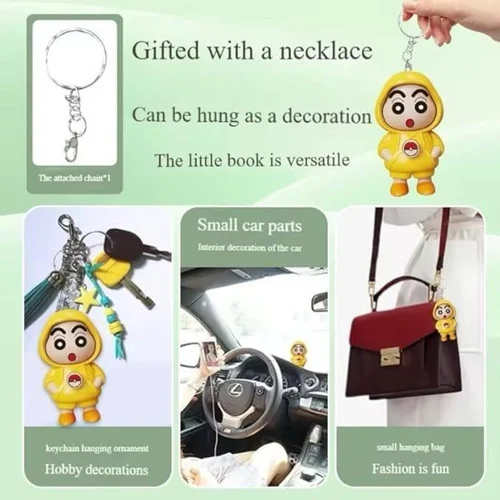 Rotating Keychain Fidget Key Chains Face Changing Keychains